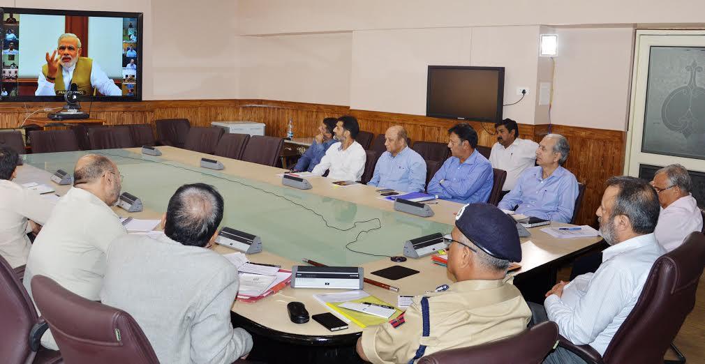 PM holds PRAGATI video-conference with Chief Secretaries